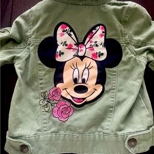 Minnie Mouse Cargo Green Jacket
